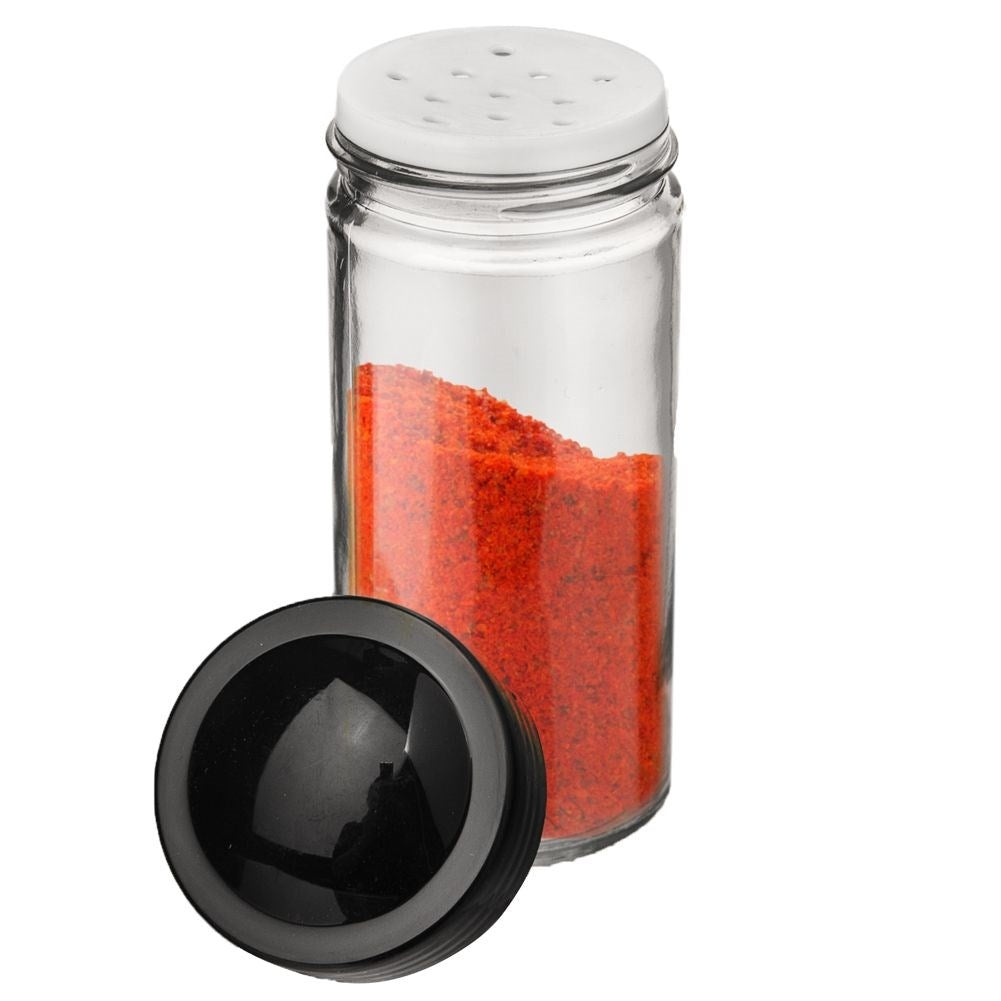 Rotating spice rack with 12 elegant containers