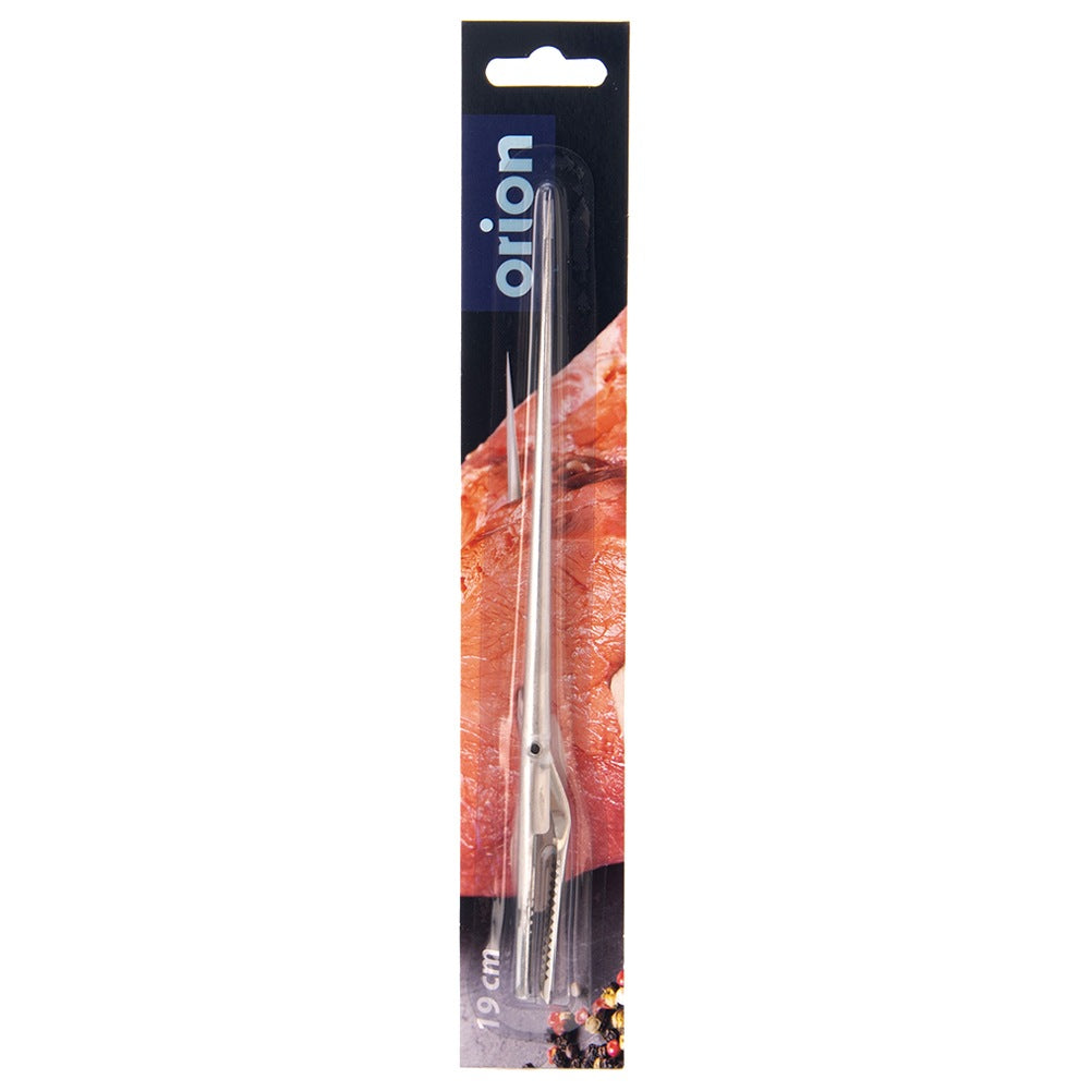 Roulade skewer, meat, steel, 19 cm