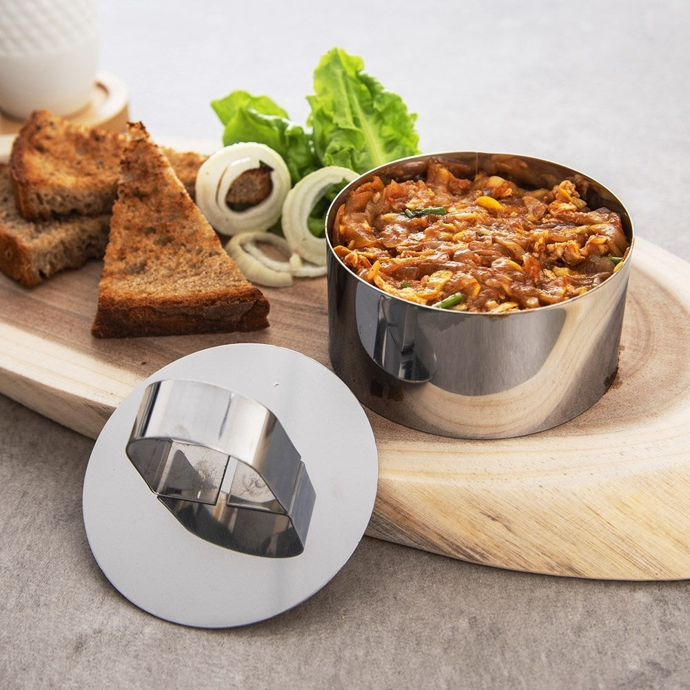 Round Bakeware: Perfect for Food & Baking, Stainless Steel
