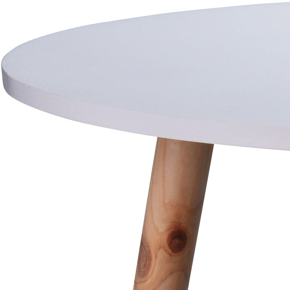 Round Children's Table 60 cm - Stable and Stylish in Wood