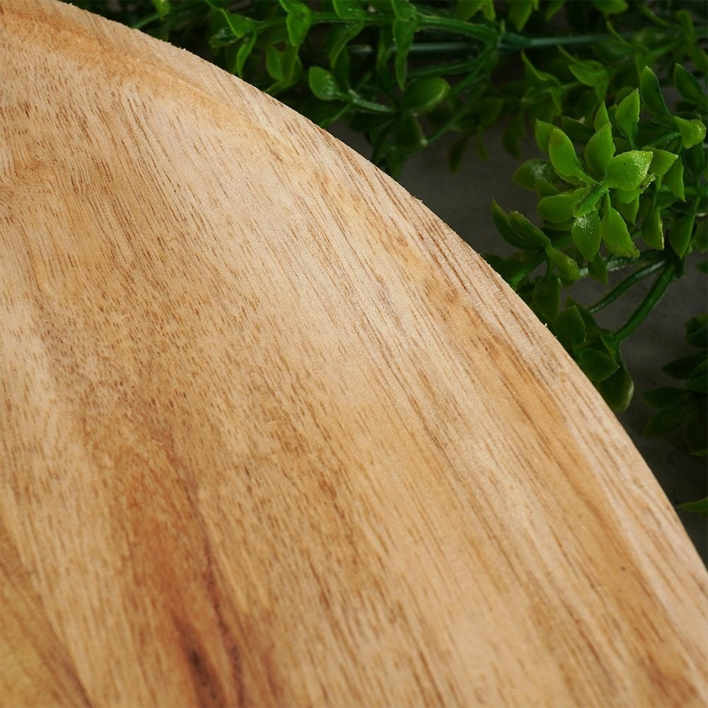 Round Cutting Board in Mango Wood for Serving and Cutting