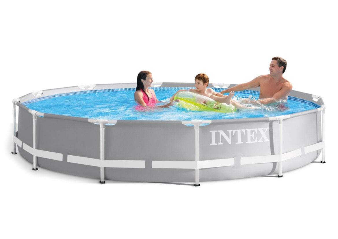 Round Frame Garden Pool, 366 cm Diameter, 3-Layer PVC
