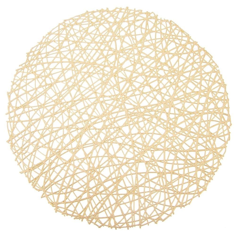 Round Kitchen Tray in Durable Glossy Thermoplastic