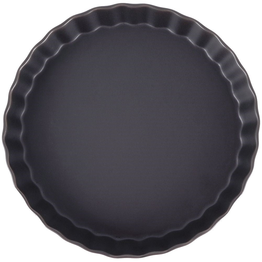 Round Porcelain Cake form 25 cm - Elegant Black