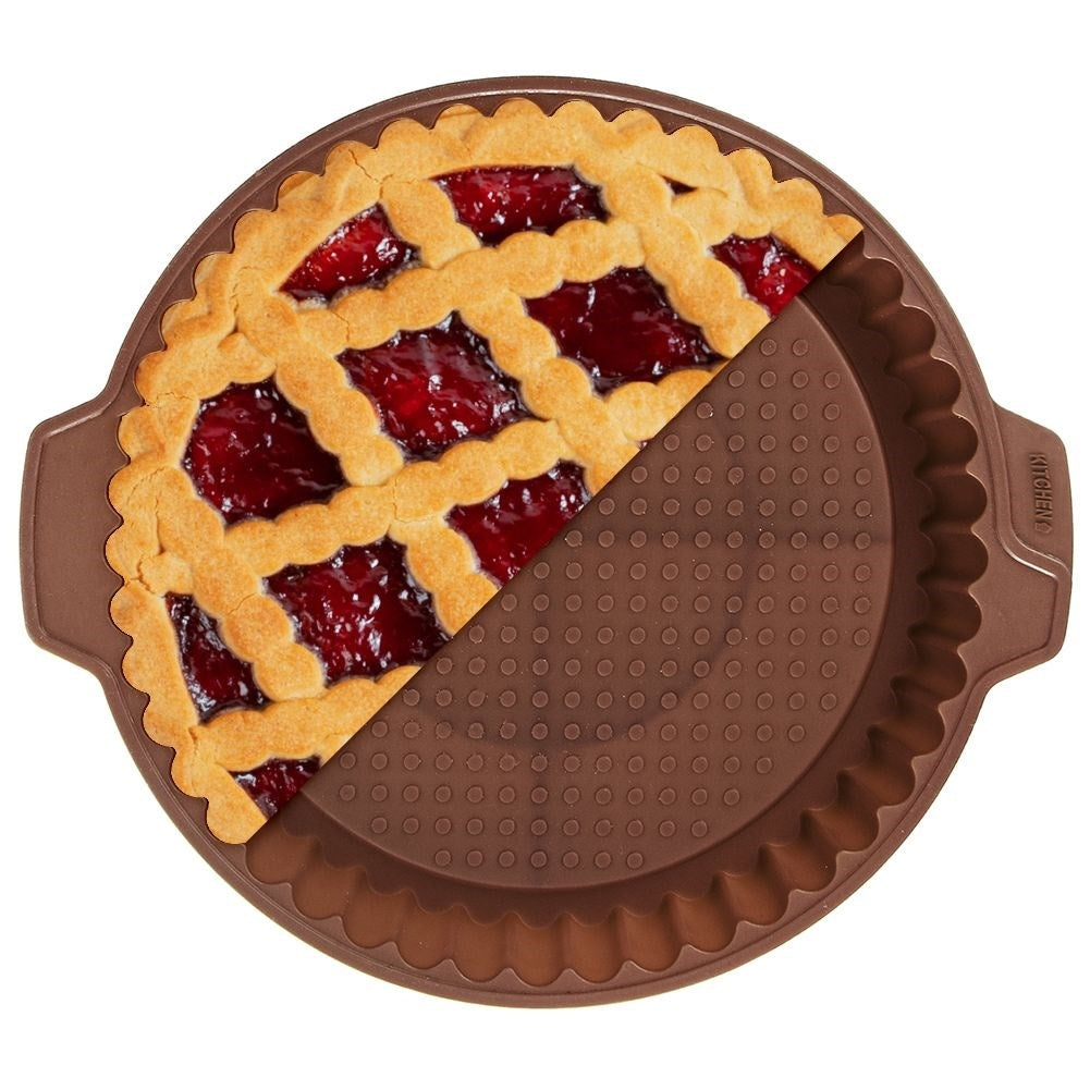 Round Silicone Cake Mold: Perfect for Pies and Desserts