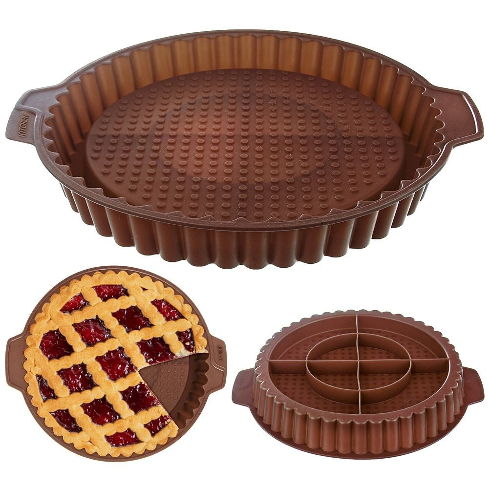 Round Silicone Cake Mold: Perfect for Pies and Desserts