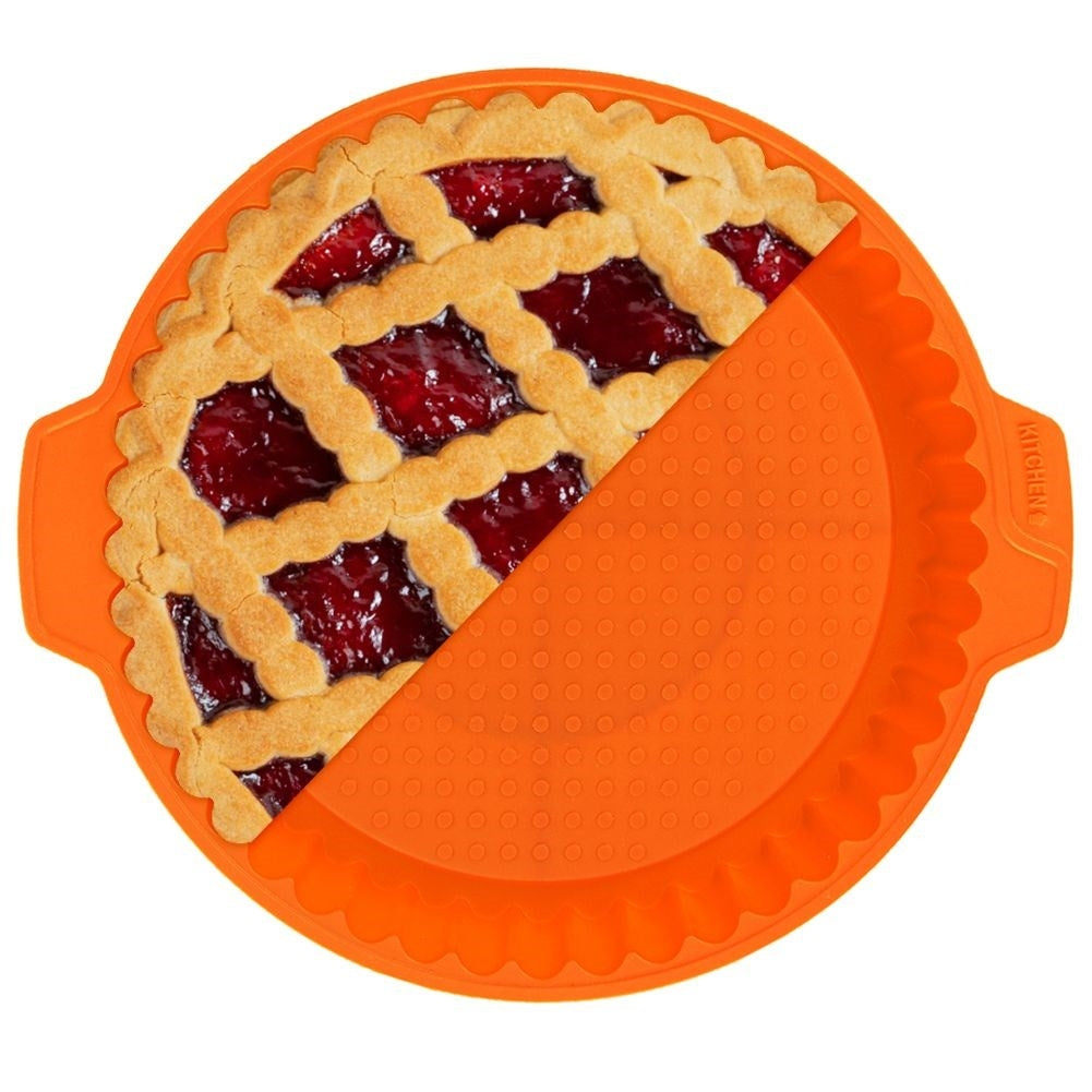 Round Silicone Mold: Perfect for Sweet and Savory Pies