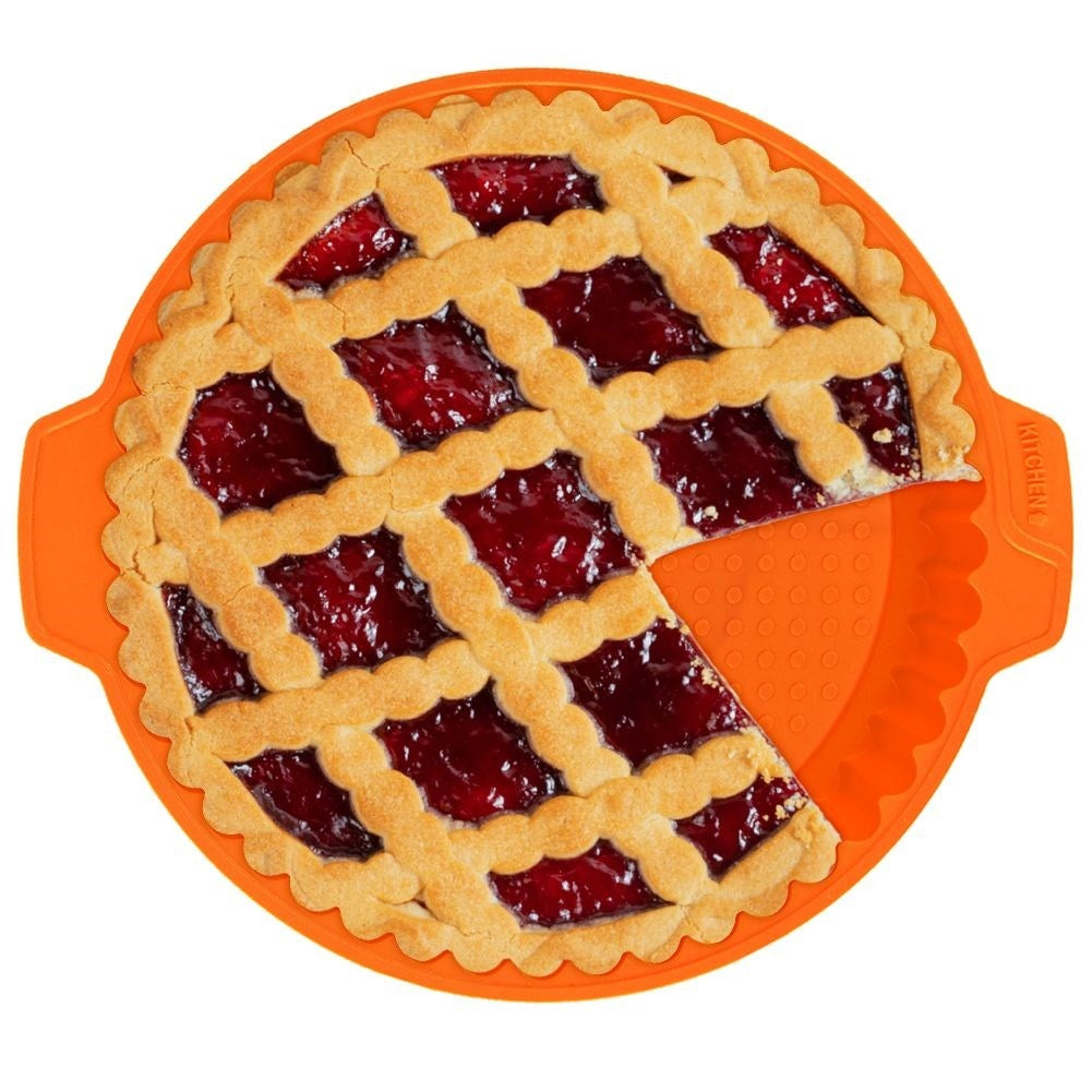 Round Silicone Mold: Perfect for Sweet and Savory Pies