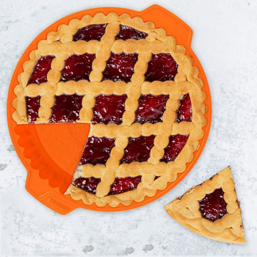 Round Silicone Mold: Perfect for Sweet and Savory Pies