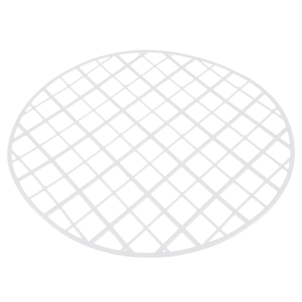 Round Sink Mat, White, 32.5 cm, Non-Slip, Durable