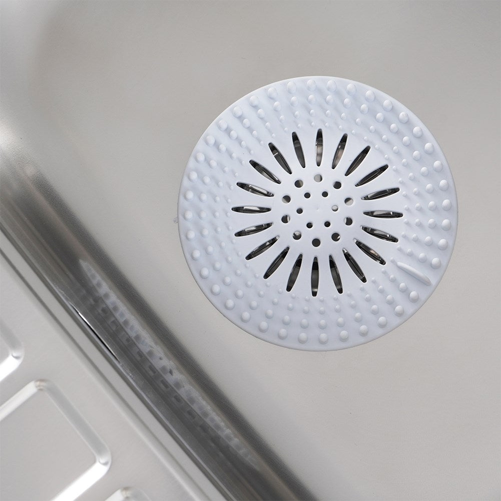 Round Sink Strainer with Projection and Handle