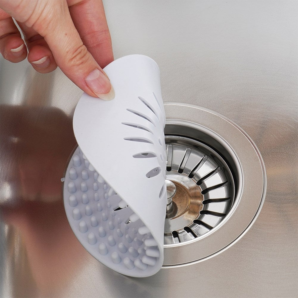 Round Sink Strainer with Projection and Handle