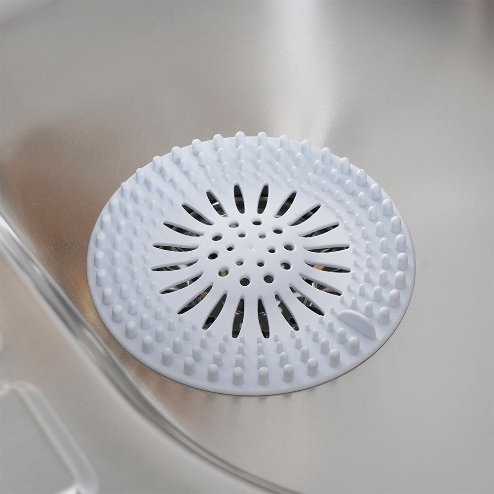 Round Sink Strainer with Projection and Handle