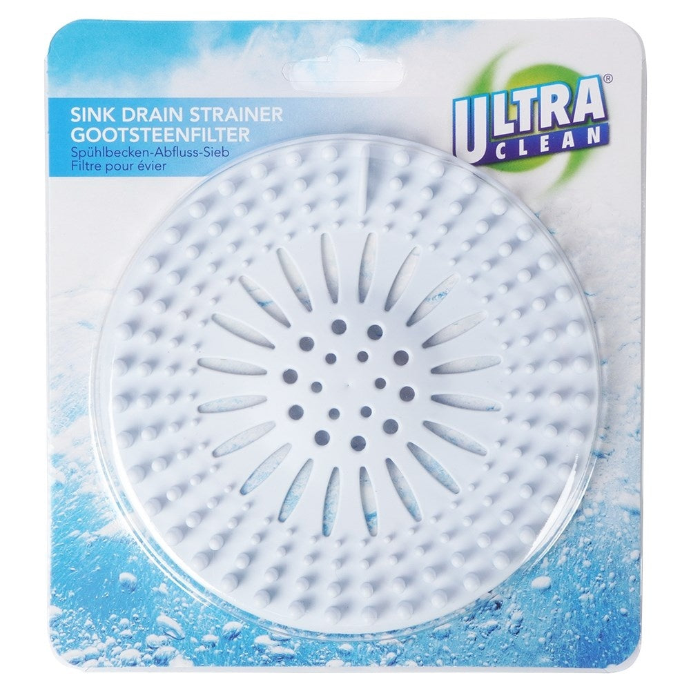 Round Sink Strainer with Projection and Handle