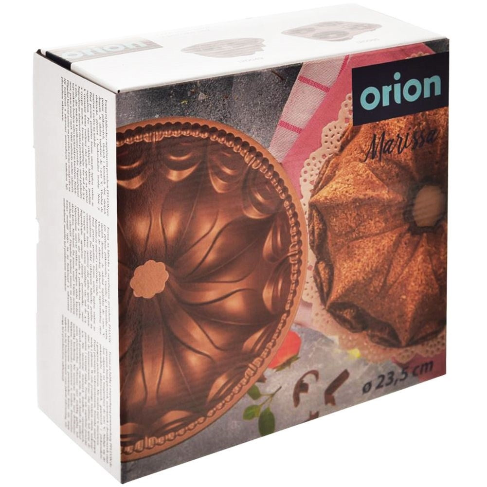 Round baking form in aluminum with non-stick coating