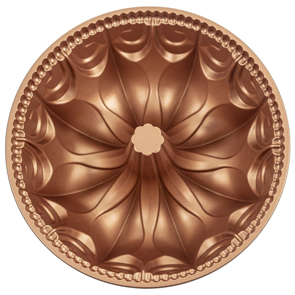 Round baking form in aluminum with non-stick coating