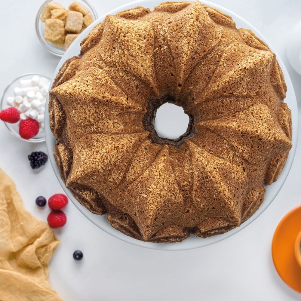 Round baking form in aluminum with non-stick coating