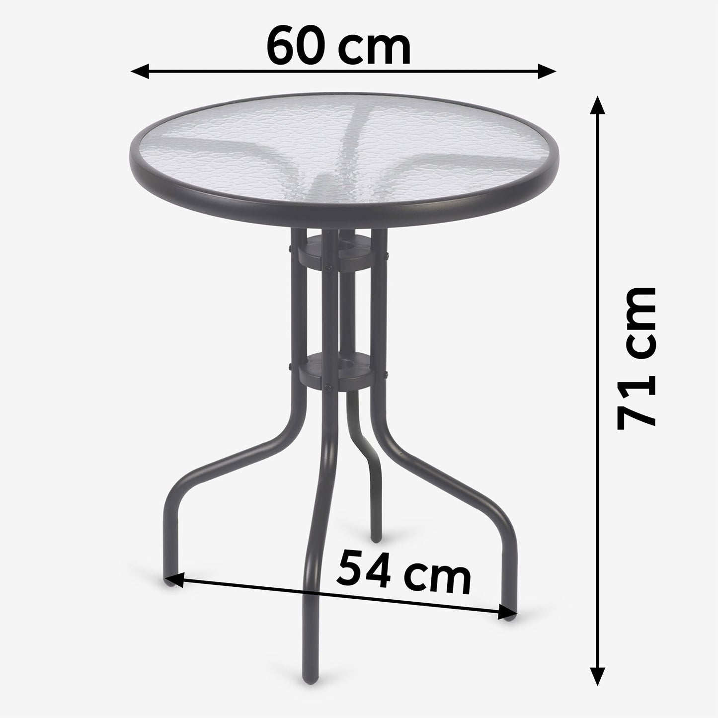 Round garden table 60 x 71 cm Sofotel SO-981