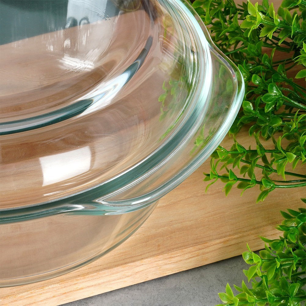 Round ovenproof form for baking and gratin