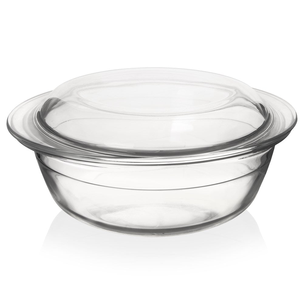 Round ovenproof form for baking and gratin