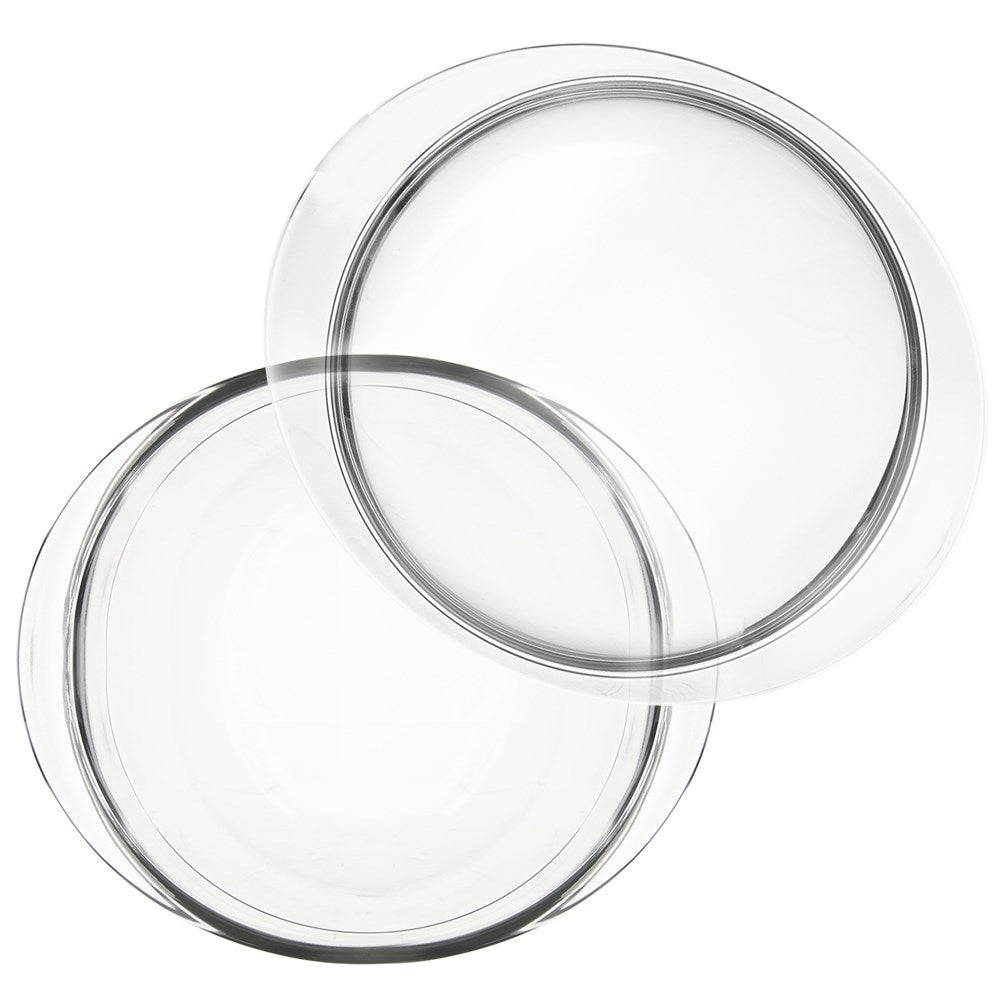 Round ovenproof form for baking and gratin