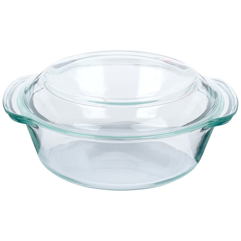 Round ovenproof form for baking and gratin