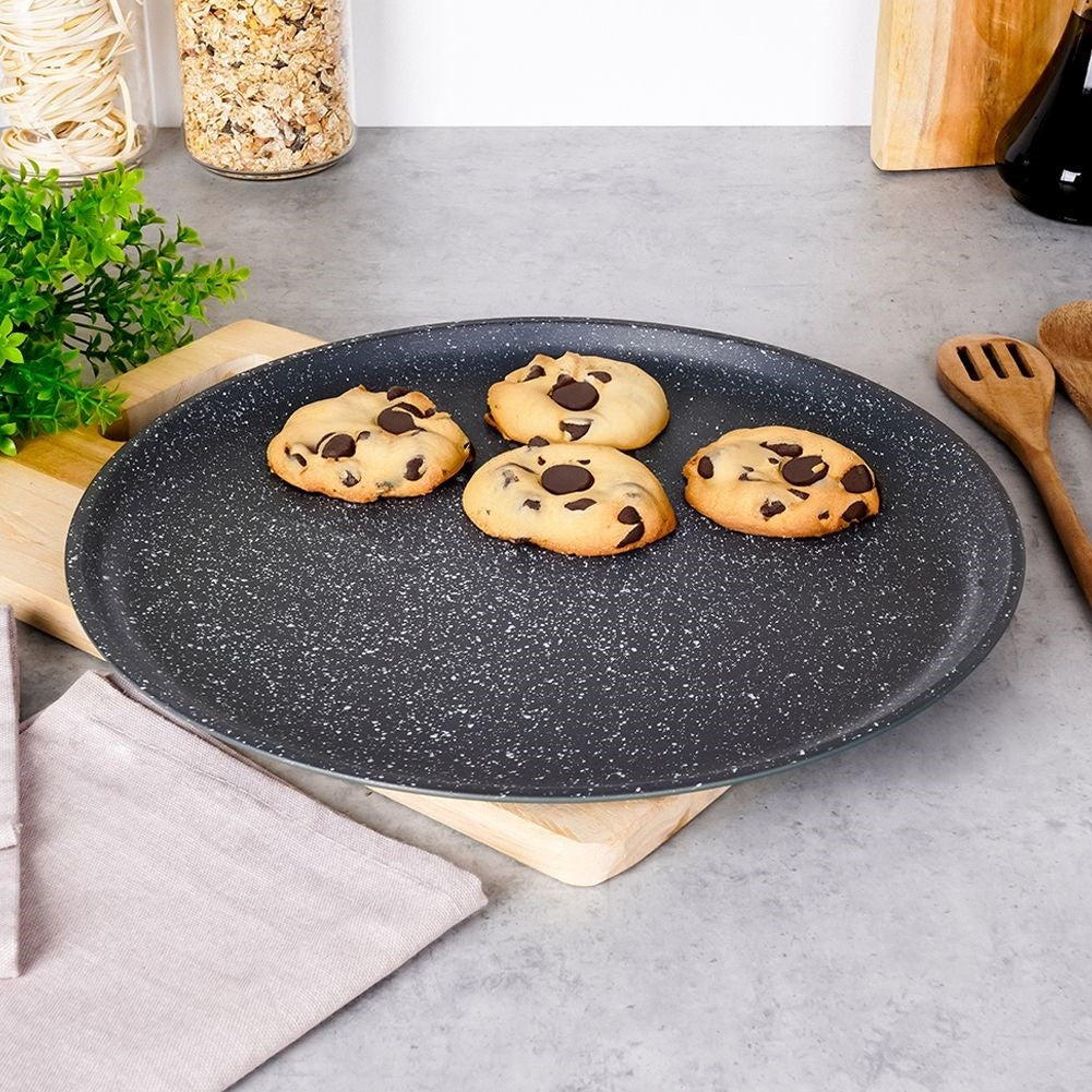 Round pizza plate 32.5 cm with non-stick granite coating