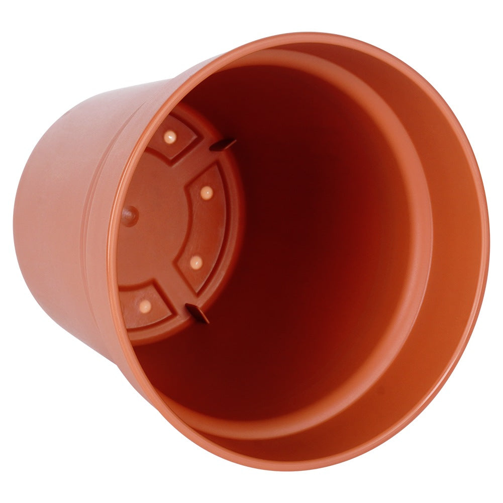 Round plastic garden pot 13 cm 3 pcs.