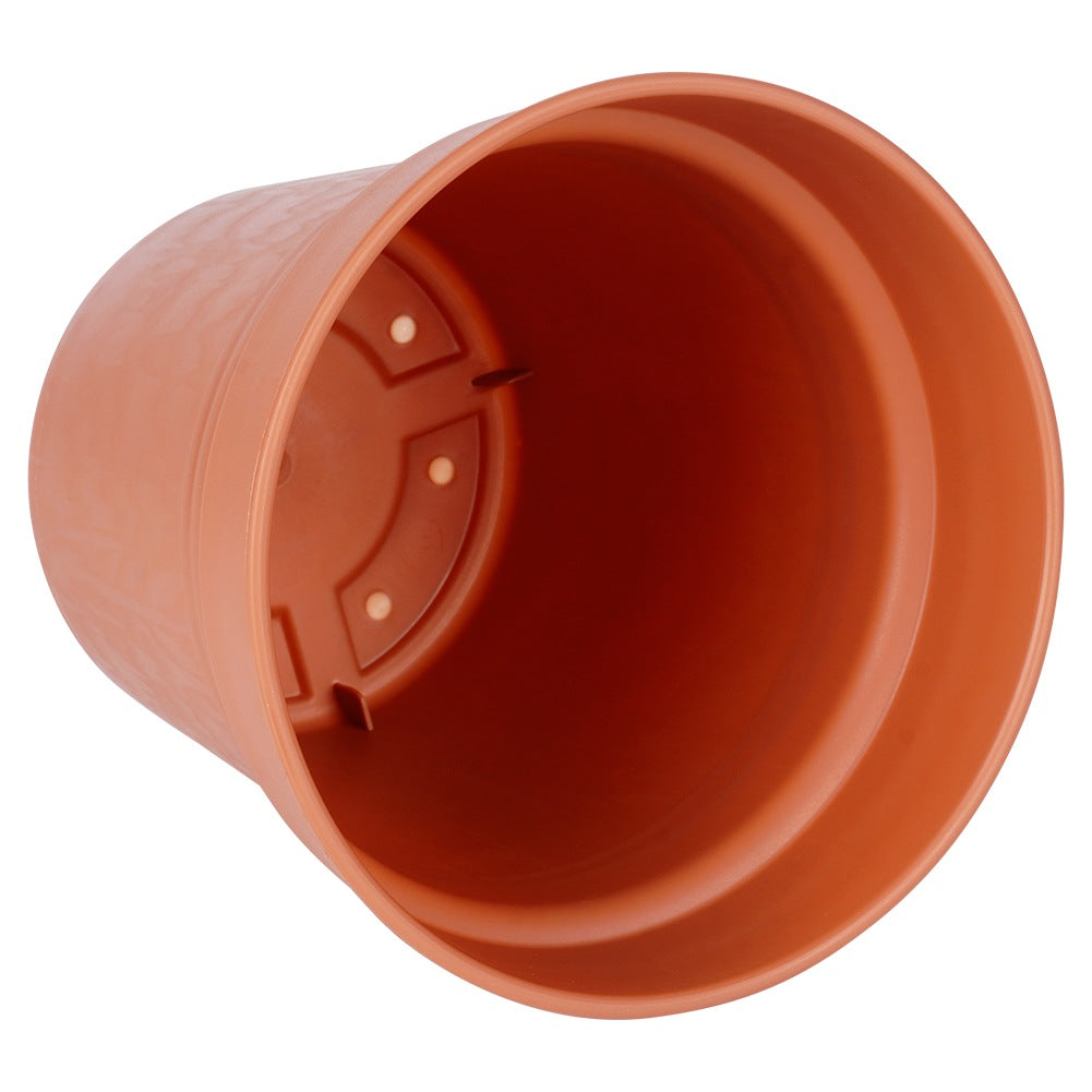 Round plastic garden pot 15 cm 3 pcs.