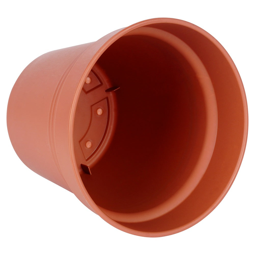 Round plastic garden pot 17 cm 3 pcs.