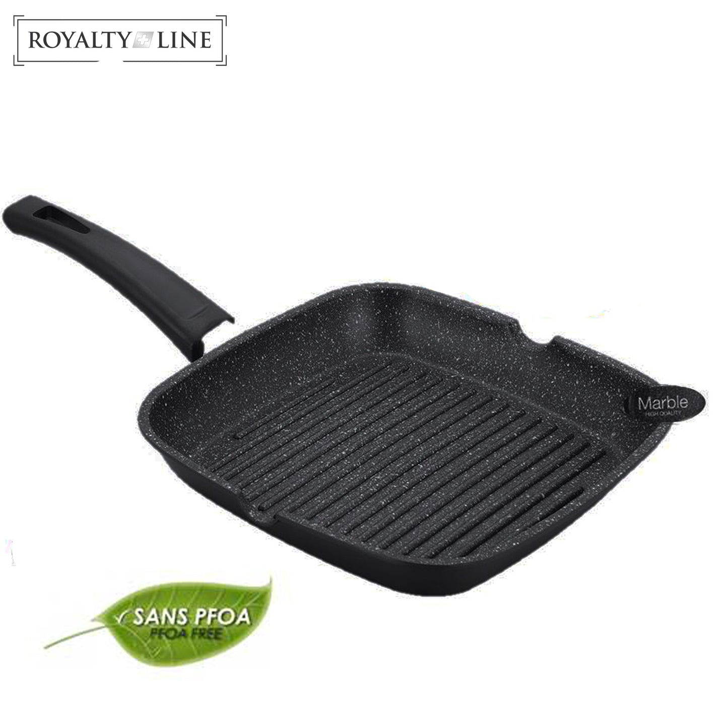 Royalty Line 28cmGrill Pan with Stone Coating