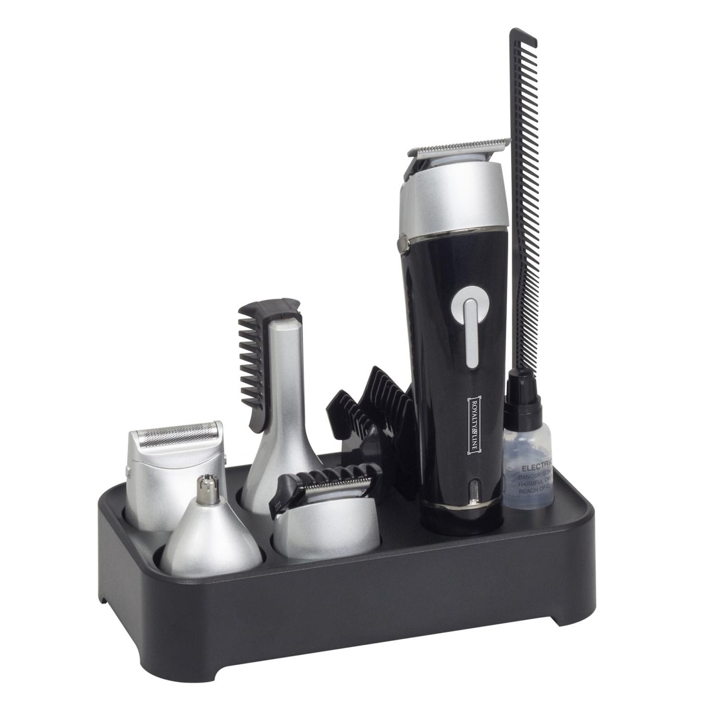 Royalty Line 5-in-1 Waterproof Hair Trimmer and Grooming Kit