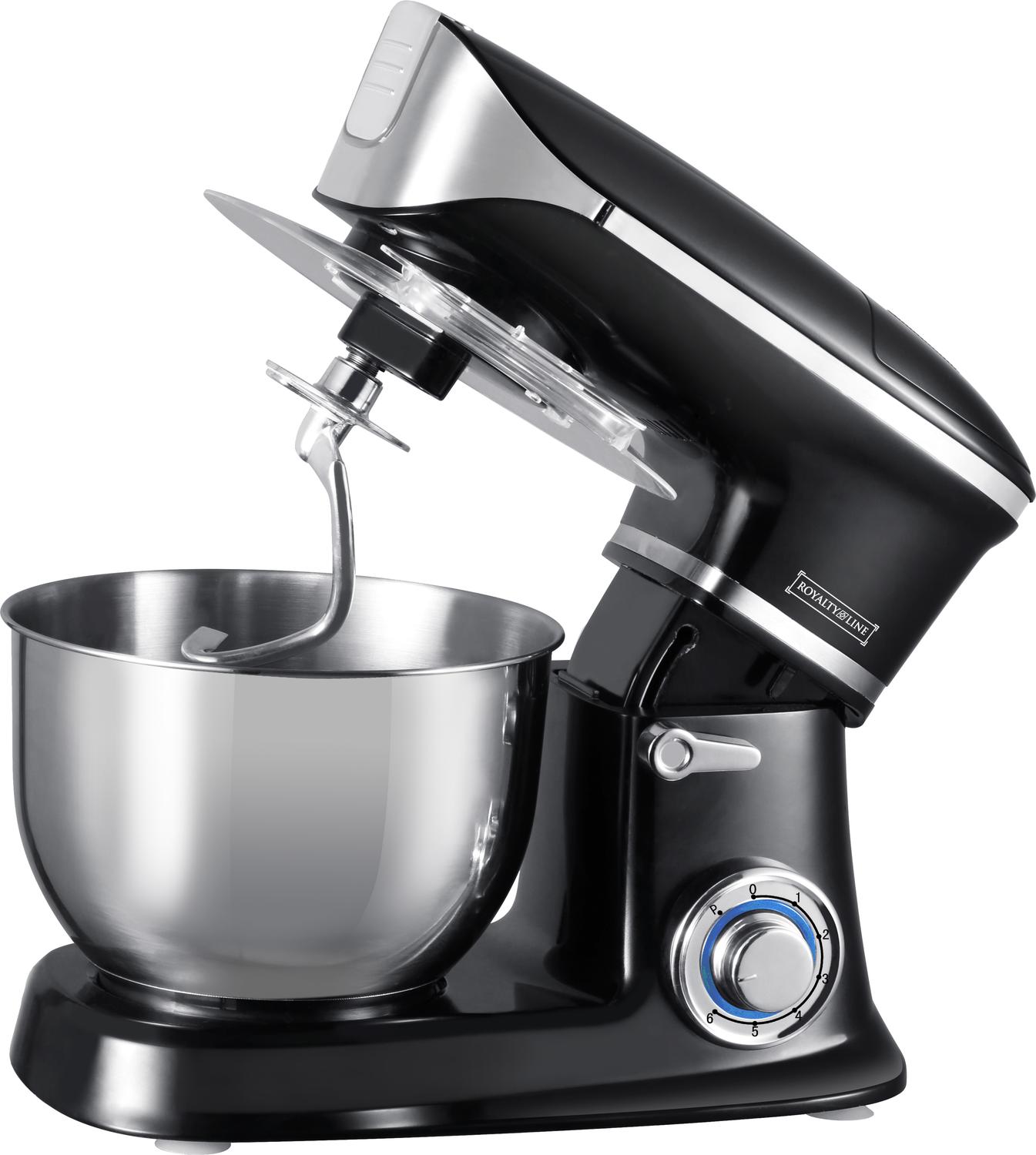 Royalty Line PKM-1900.7: Stand Mixer- 1900W Silver