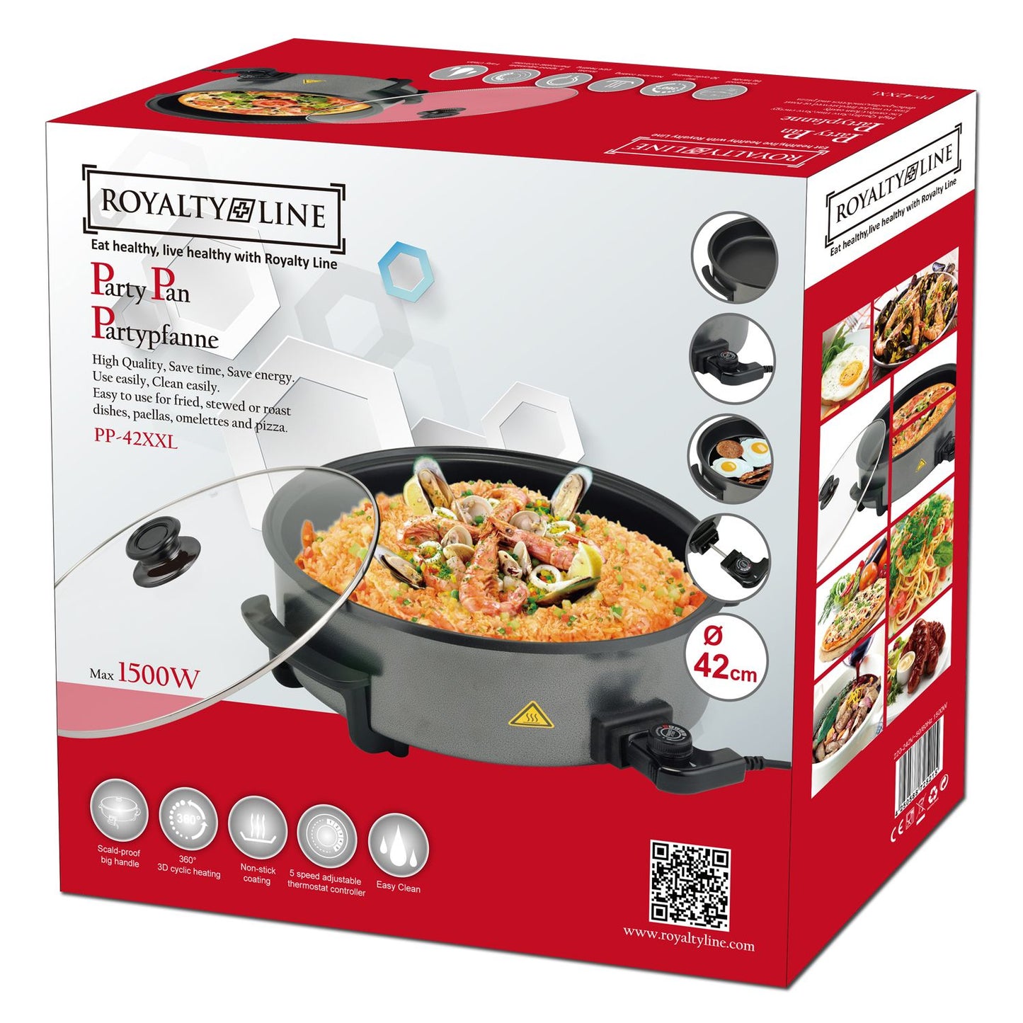 Royalty Line PP42XXL: Party Pan