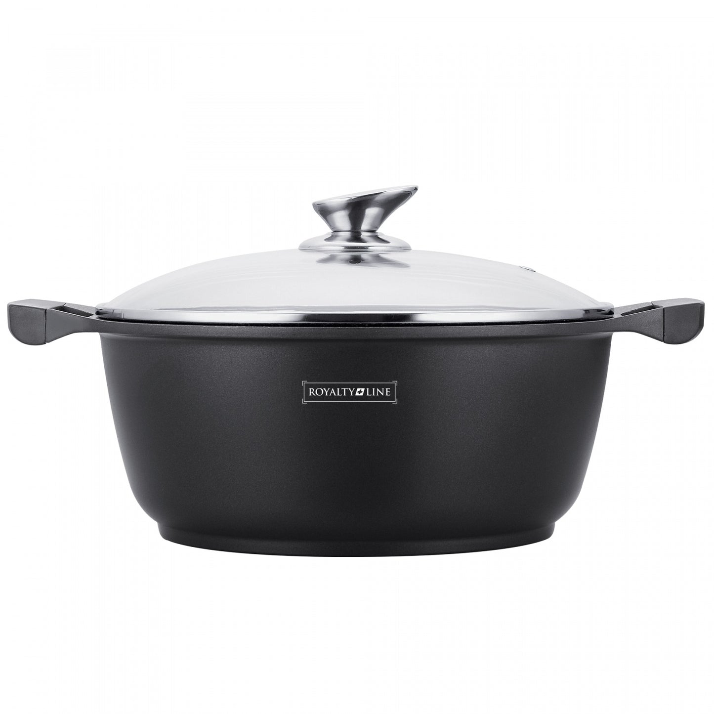 Royalty Line RL-BS24M: Marble Coated Cooking Pot & Casserole - 24cm