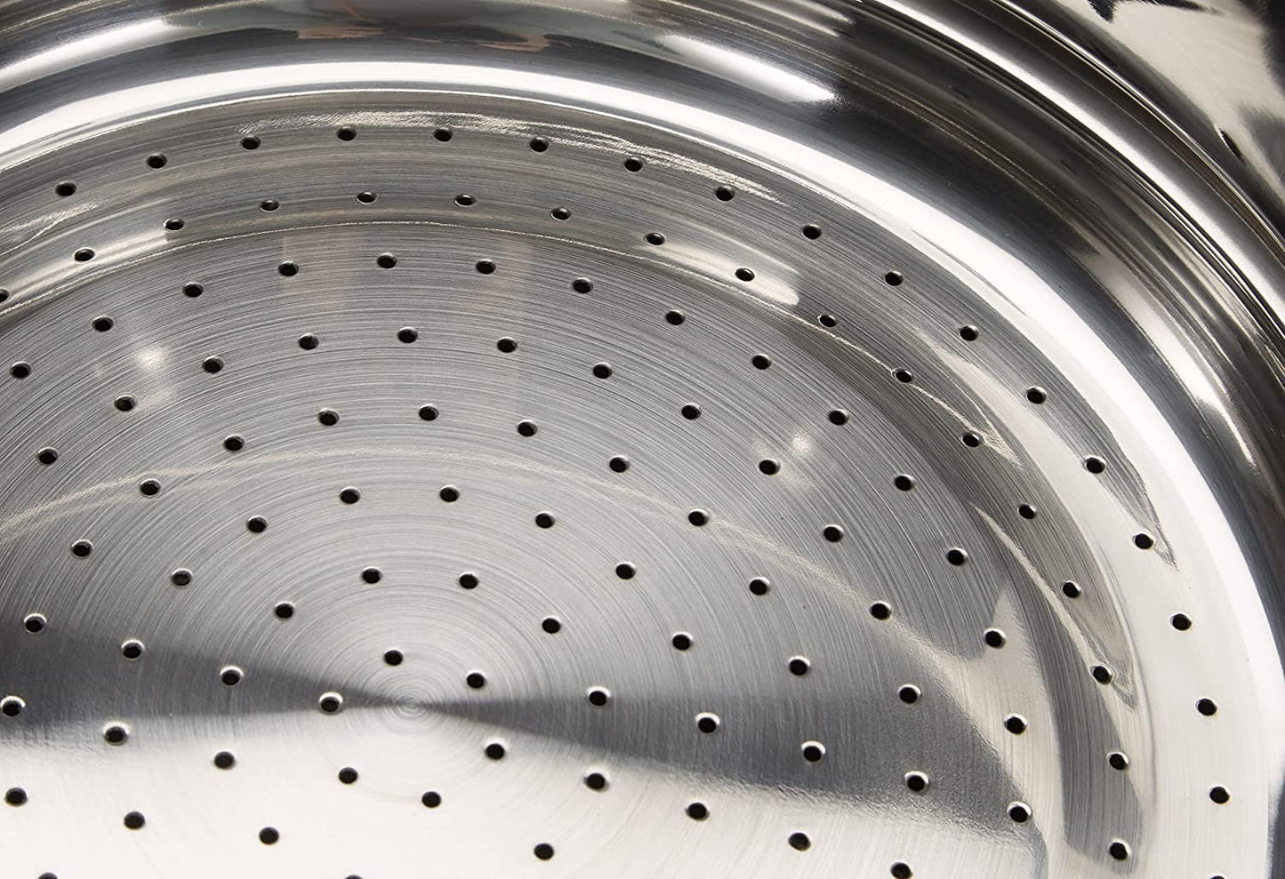 Royalty Line RL-C6L: Stainless Steel Stockpot, Steamer, and Couscous Pot - 6L
