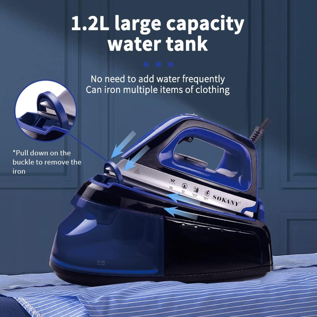 Royalty Line RL-DBST-2300W.1: Steam Ironing System - 2300W
