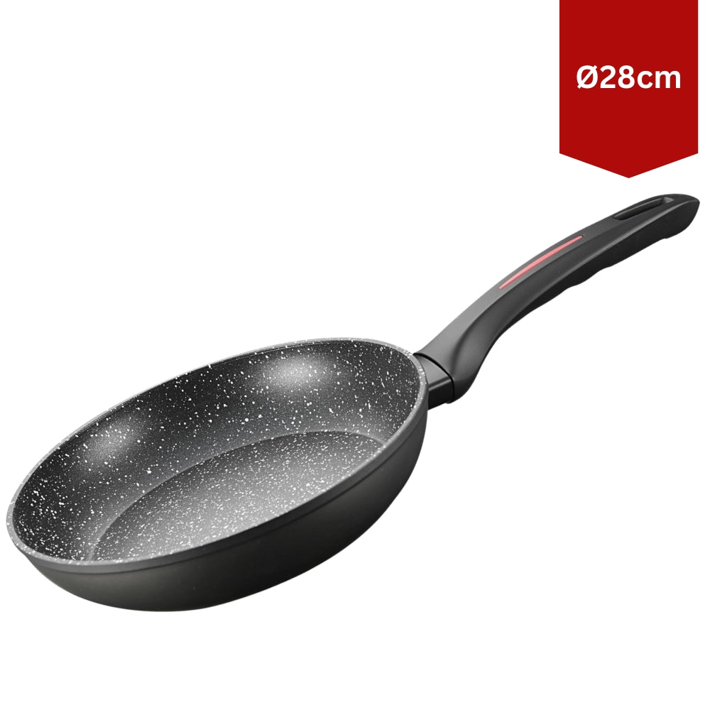Royalty Line RL-FFN28: Marble Coated Frying Pan - 28cm