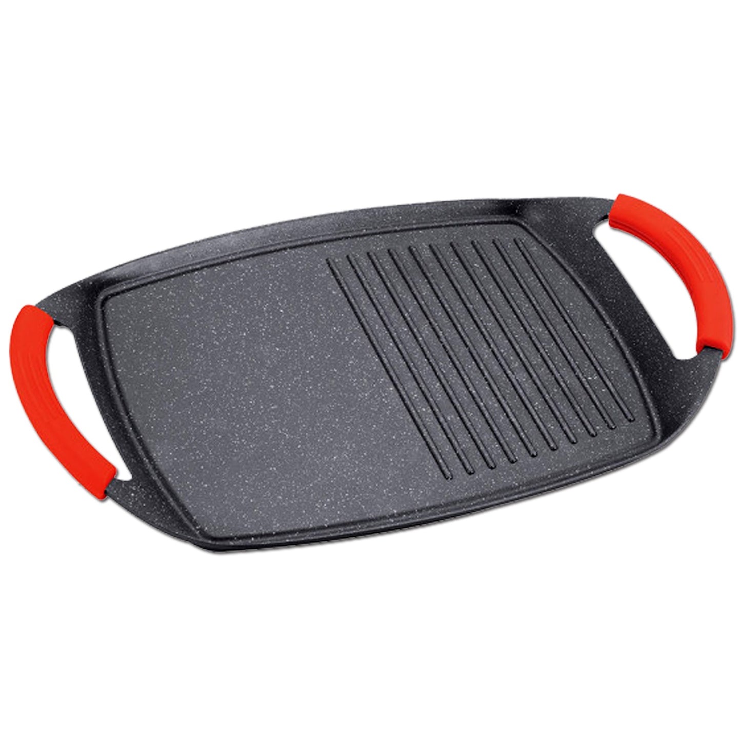 Royalty line RL-BTG47M: Die Cast Aluminium Marble Coated Two Handle Grill Pan