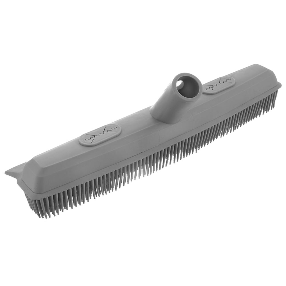Rubber broom brush CLEAN SYSTEM 34 cm