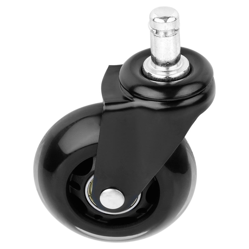 Rubber chair wheels 6.3 cm / 11 mm 5 pcs.