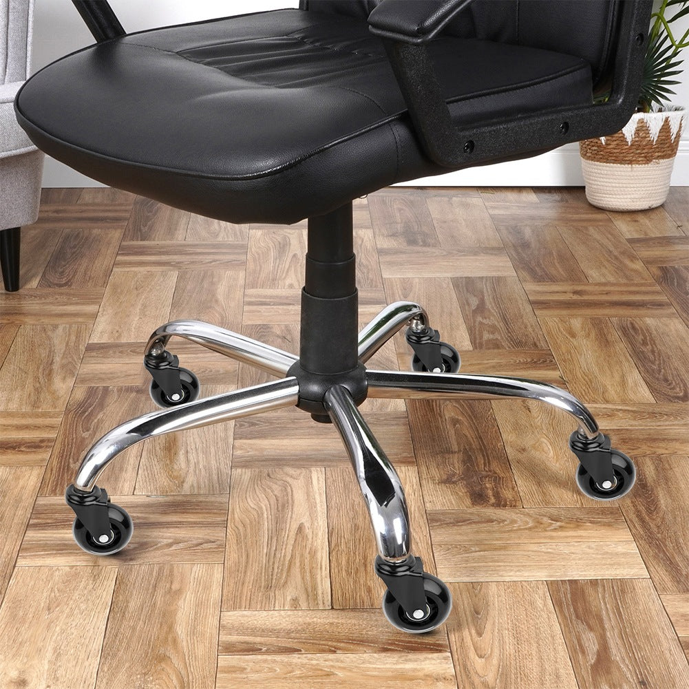 Rubber chair wheels 6.3 cm / 11 mm 5 pcs.