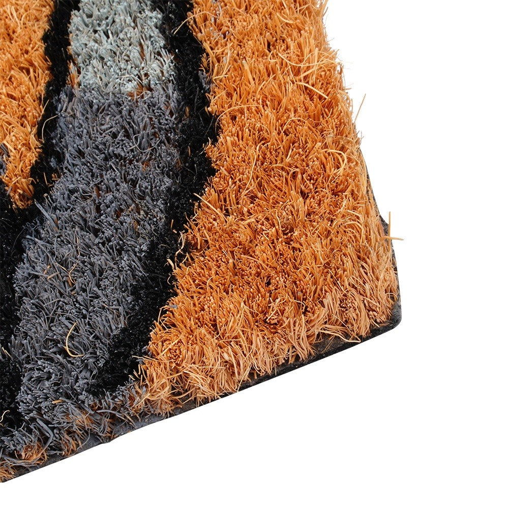Rubberized coconut fiber doormat 60x40 cm