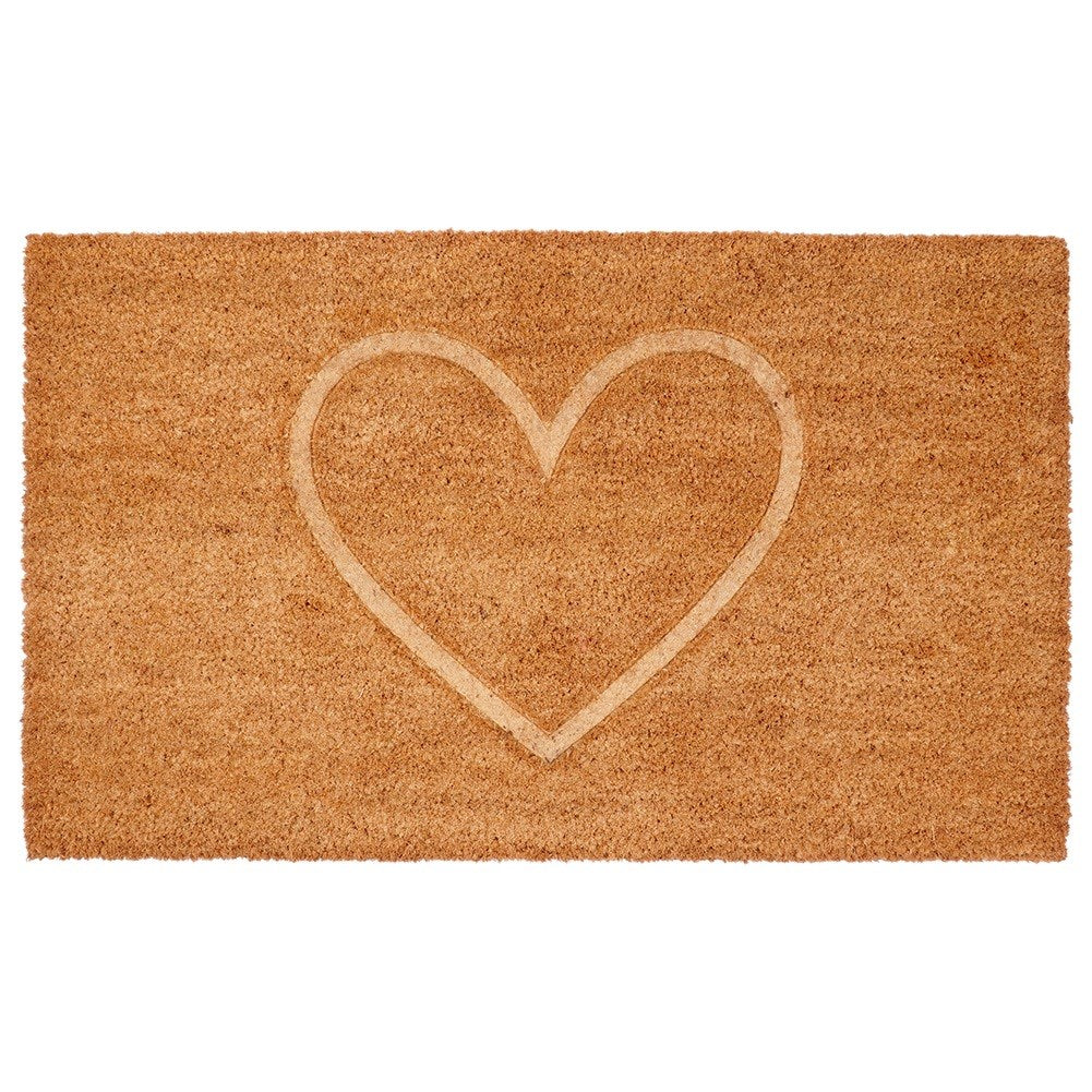 Rubberized coconut fiber doormat 75x45.5 cm
