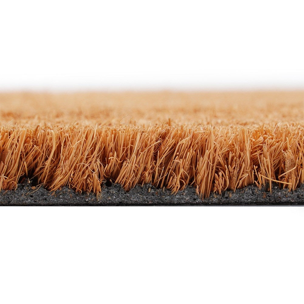 Rubberized coconut fiber doormat 75x45.5 cm