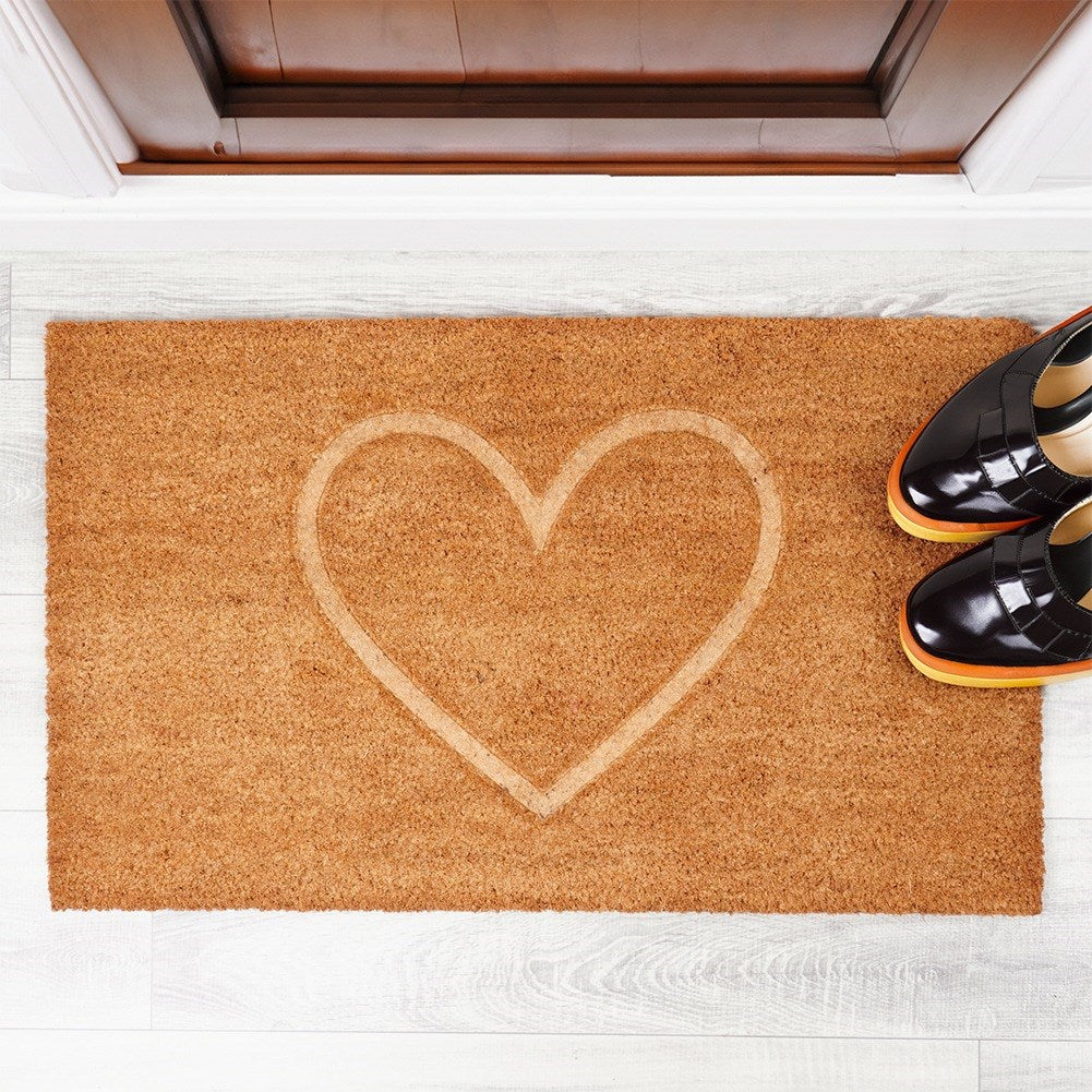 Rubberized coconut fiber doormat 75x45.5 cm