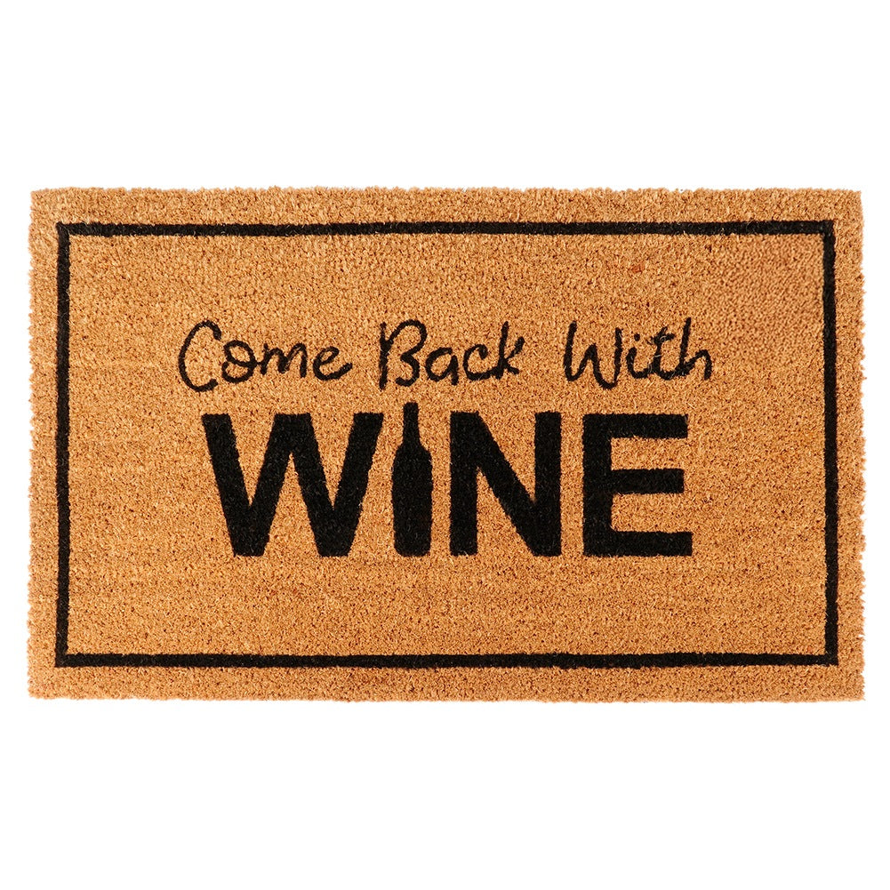 Rubberized coconut fiber doormat 75x45 cm