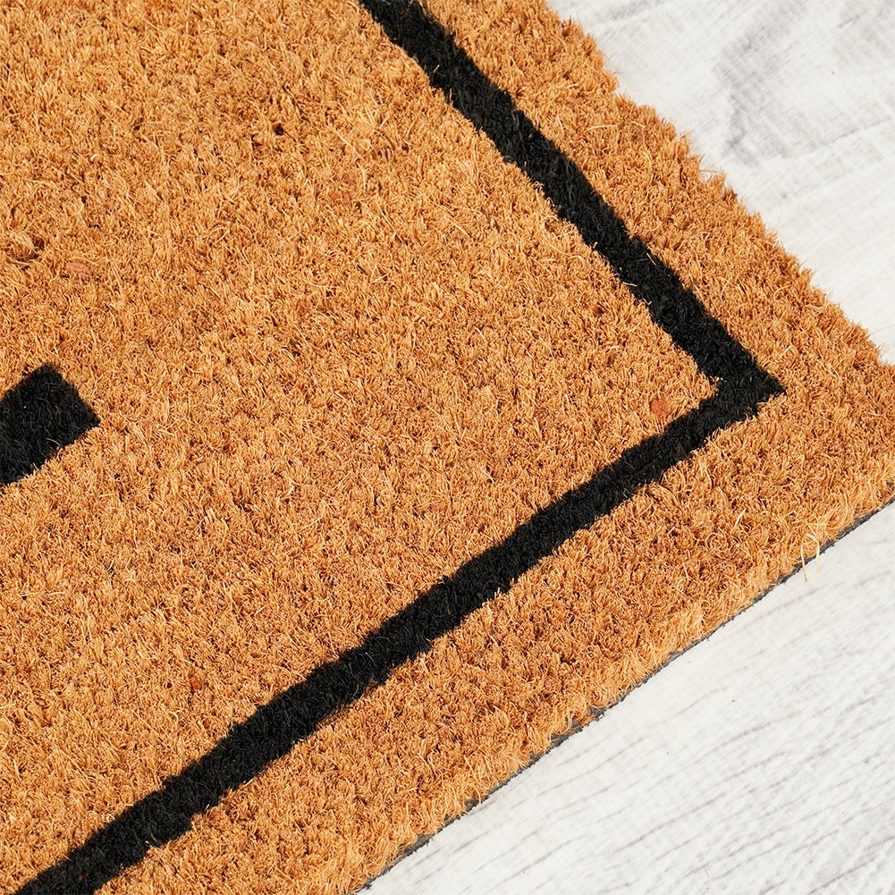 Rubberized coconut fiber doormat 75x45 cm