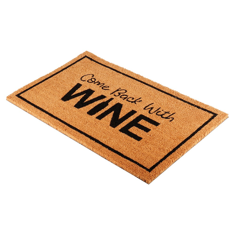 Rubberized coconut fiber doormat 75x45 cm