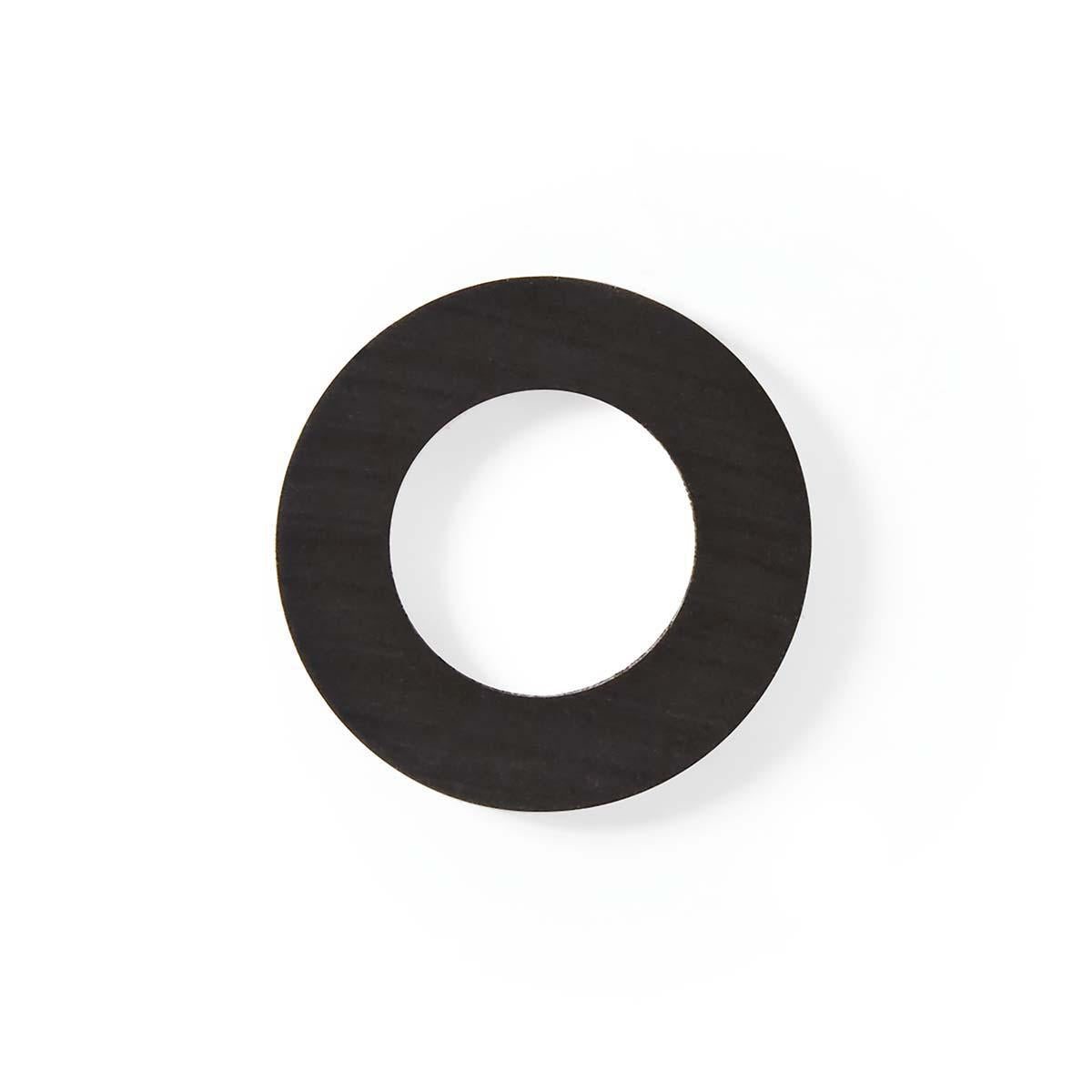 Rubber seal for hoses | 1/2'' | 10 pieces. | Black